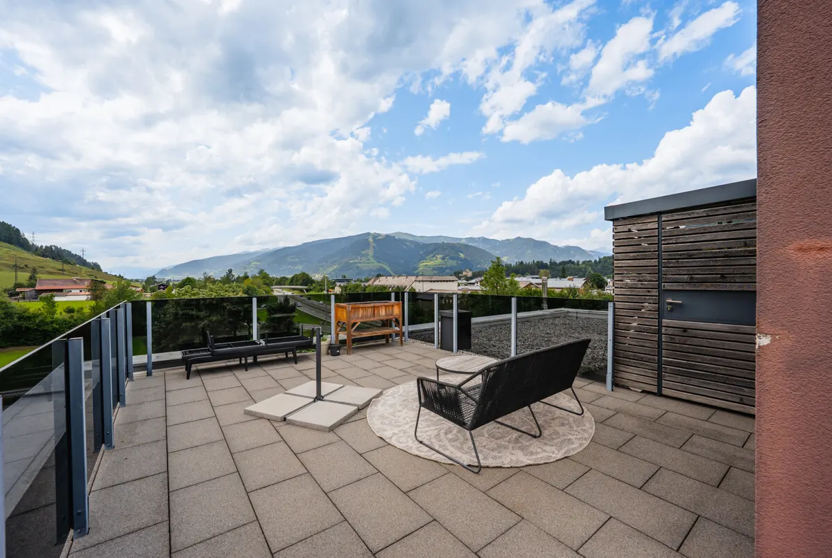 Ganz oben in Bruck: Penthouse mit Südterrasse zur Miete