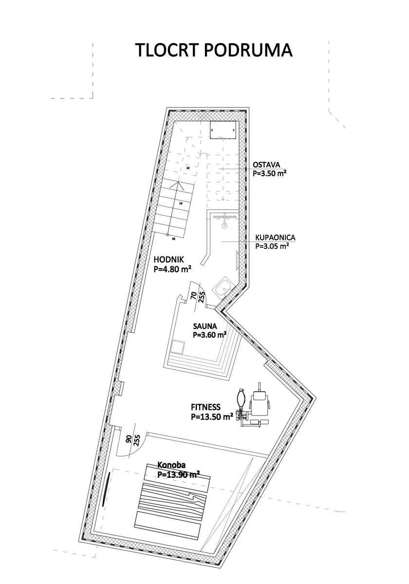 Grundriss "Villa Natura 3" in Opatija