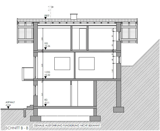 Grundriss Einfamilienhaus zu vermieten – sonnig, ruhig und voller Möglichkeiten