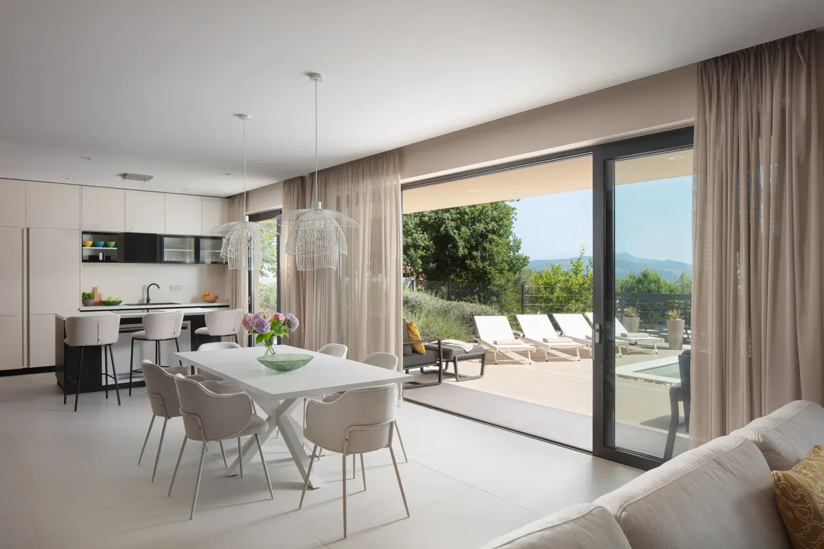 Moderne Villa mit Meerblick an der Ostküste Istriens