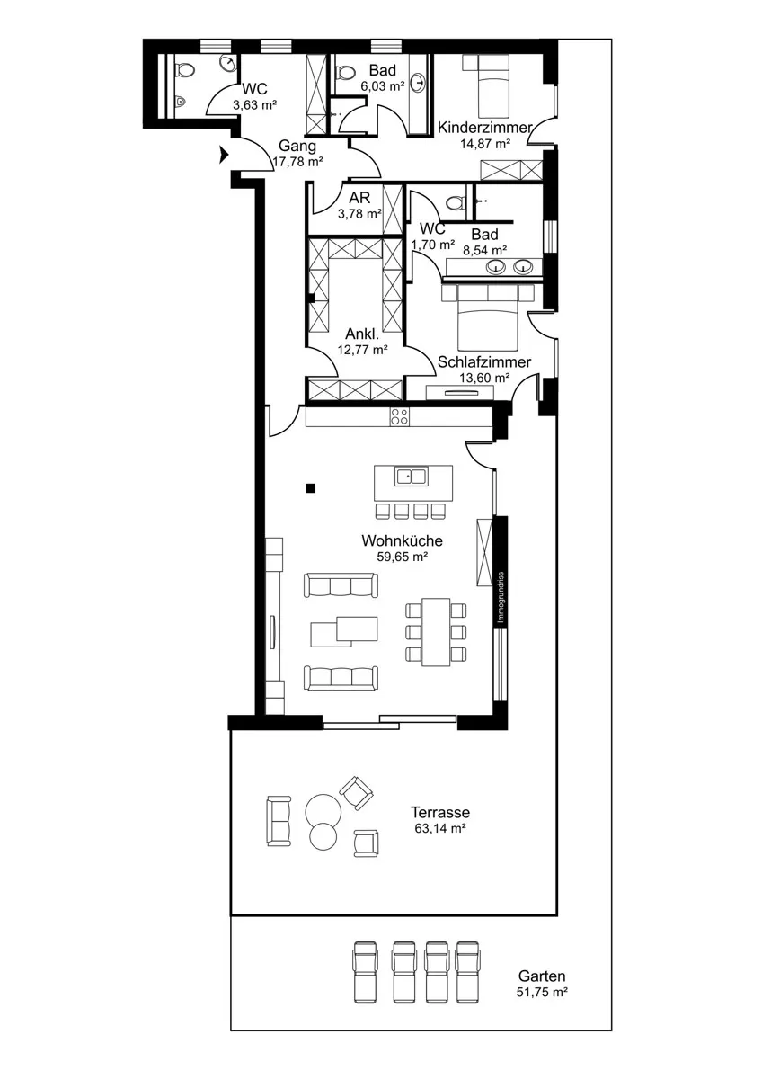 Grundriss Ski & Panorama Living - Top 6