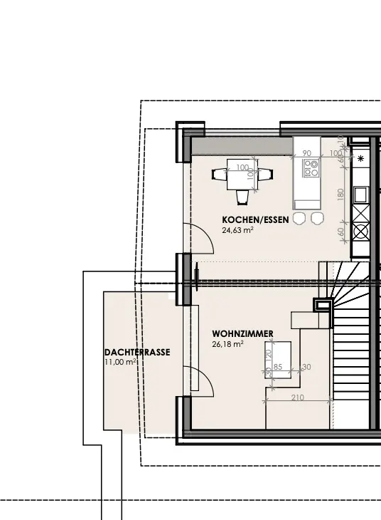 Grundriss Birgkar - Mountain Hideaway Lodge 7 - Goldlärche