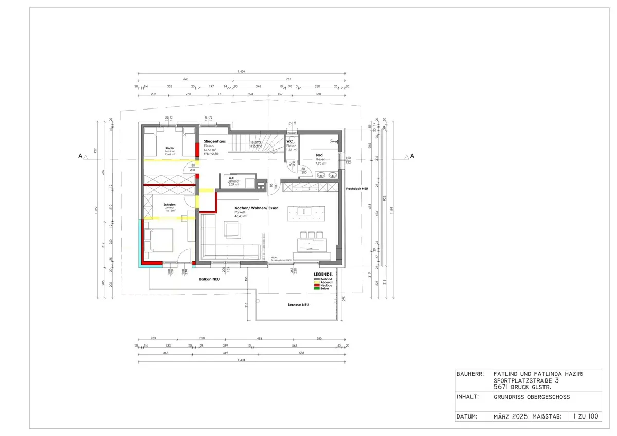 Grundriss Großzügig gedacht. Klar umgesetzt - 3-Zimmer-Wohnung