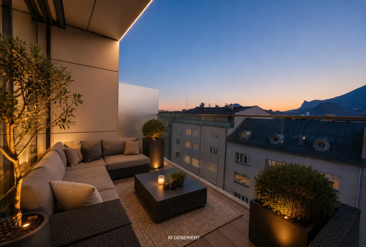 City LIFE - 5-Zimmer Penthouse-Maisonette