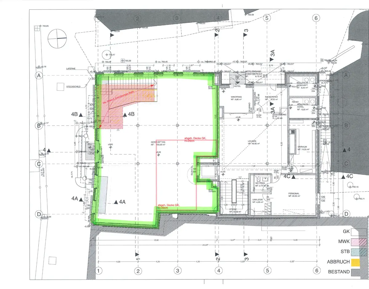 Grundriss Raum für Ideen, mitten im Geschehen – 368 m² auf 2 Etagen