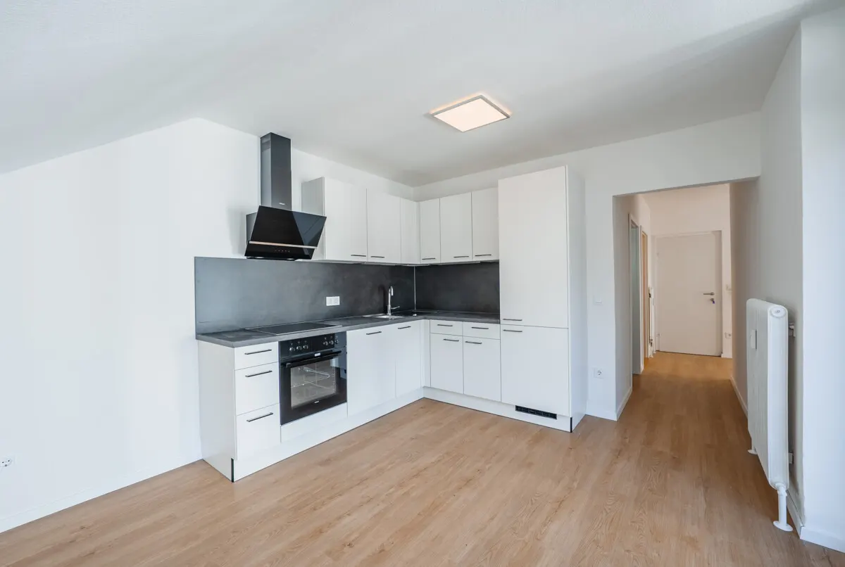 Moderne Dachgeschosswohnung mit Sonnenterrasse beim Überfuhrsteg, Aigen