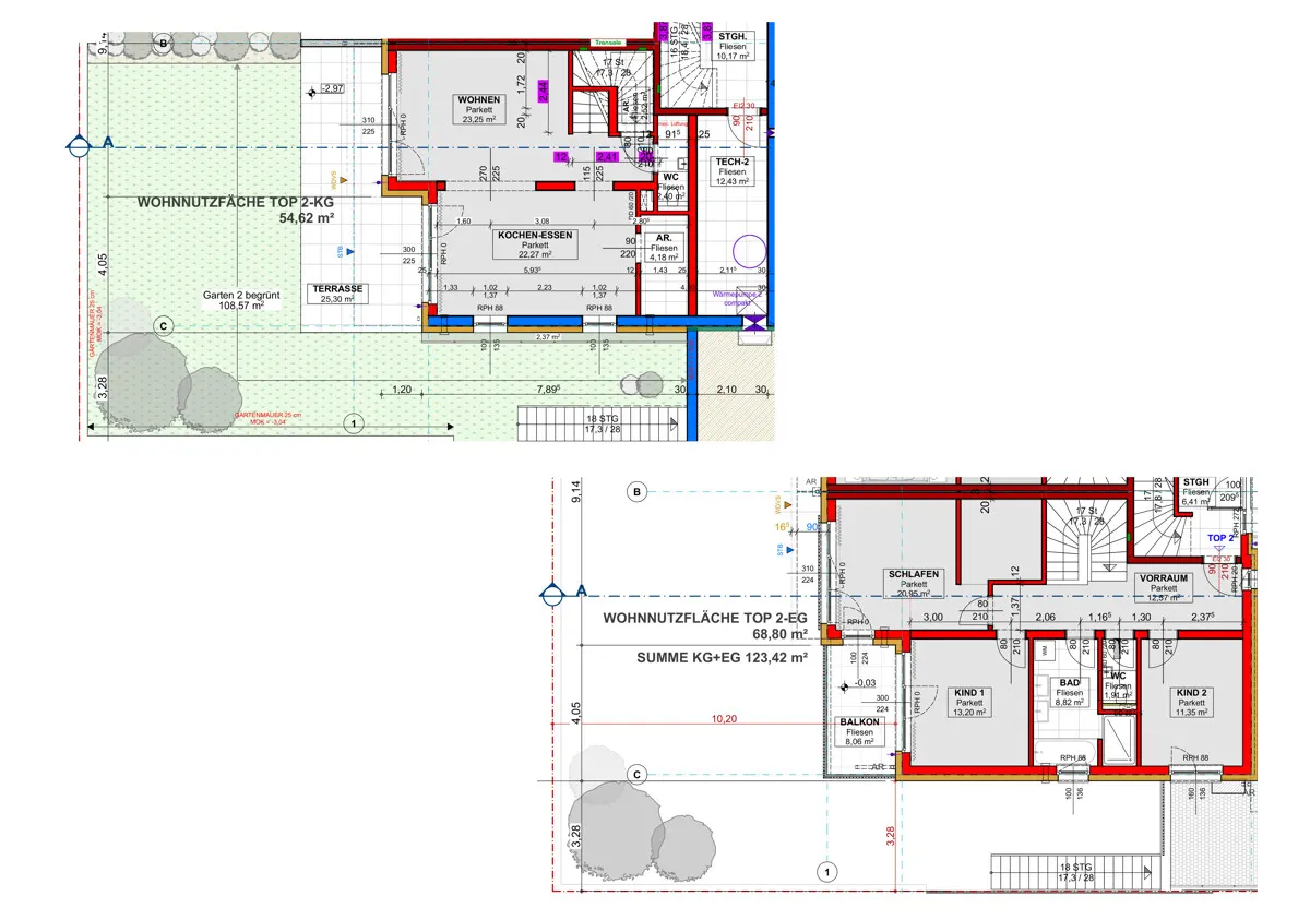 Grundriss Wohnen mit Hauscharakter – Traumhafte 4-Zimmer-Maisonette