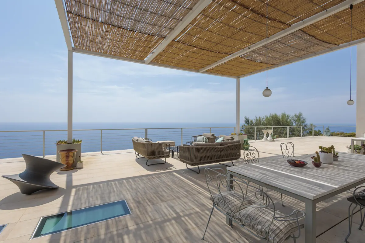 Exklusive Luxusvilla mit Meerblick am Capo Berta, italienische Riviera