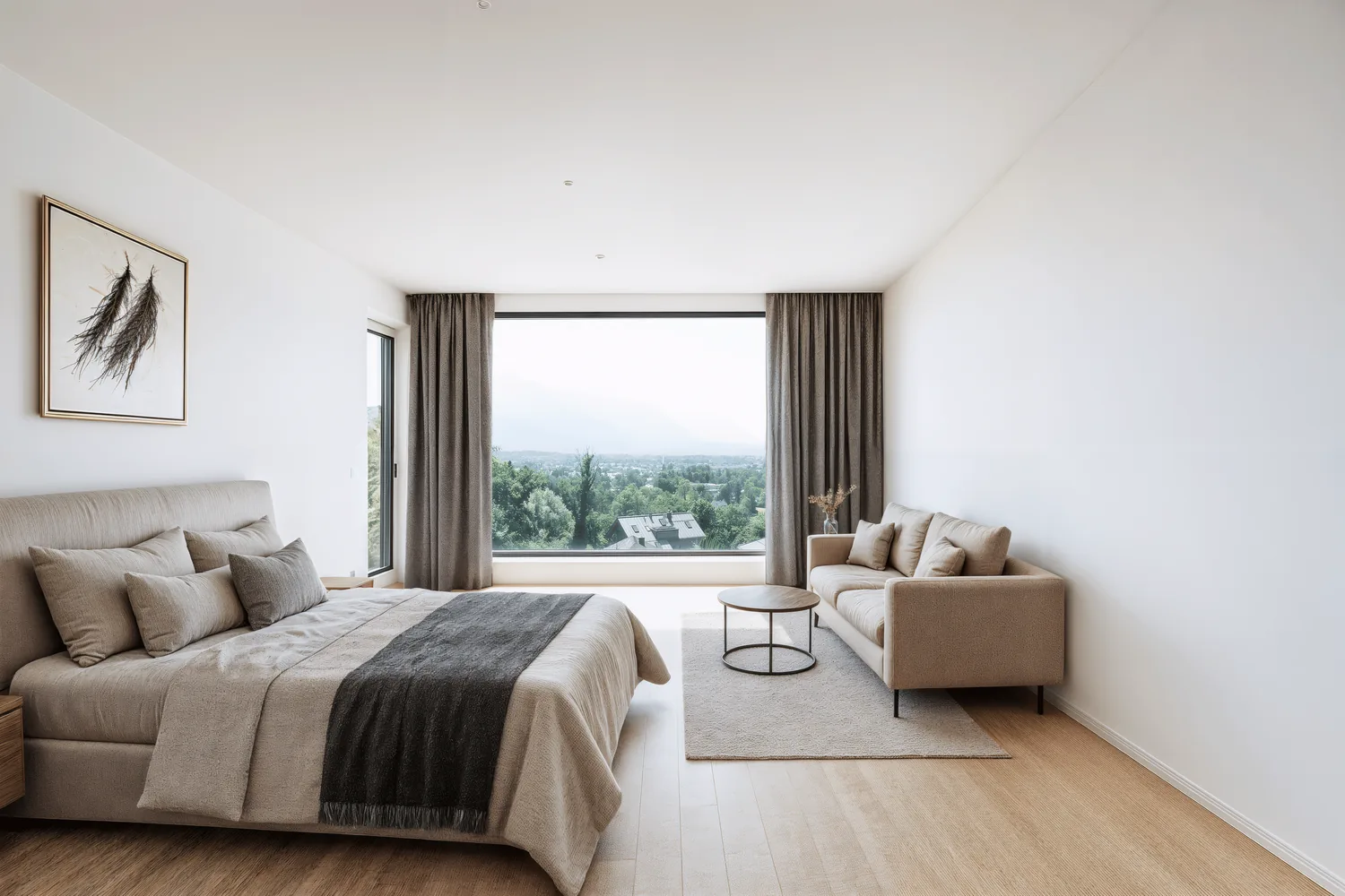 AIGENArt, Gästezimmer mit Bergblick